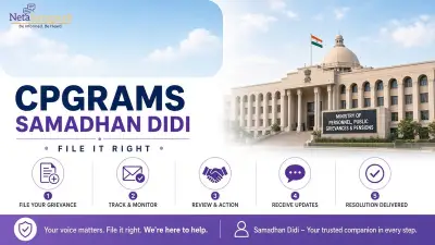 CPGRAMS + Samadhan Didi: File a Grievance That Actually Reaches the Right Desk