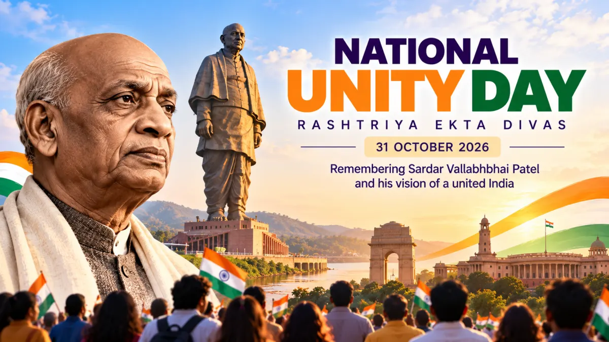 National Unity Day 2026: History, Significance and Sardar Patel