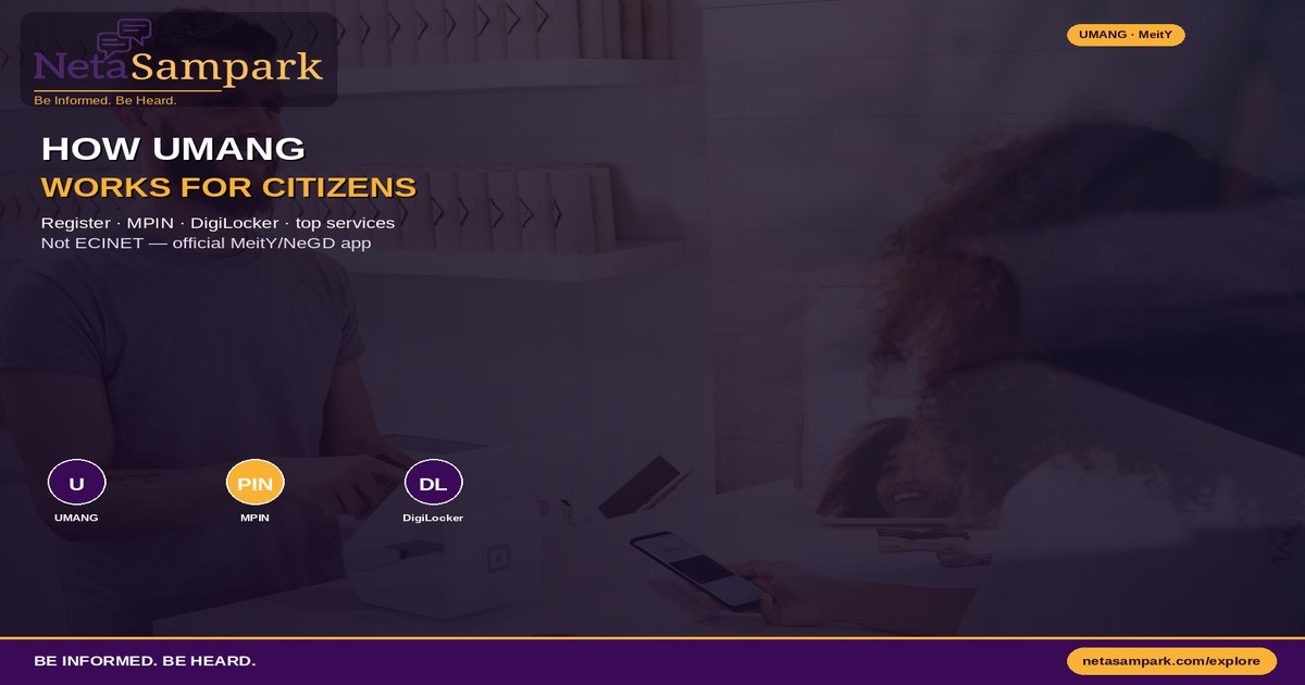 How the UMANG App Works for Citizens: Register, MPIN, DigiLocker and Top Services