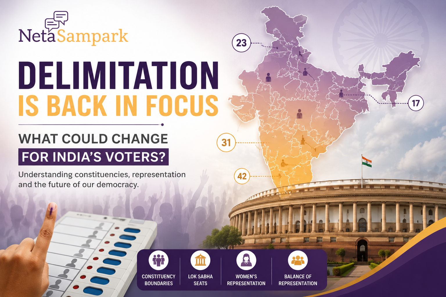Delimitation Is Back in Focus: What Could Change for India’s Voters?