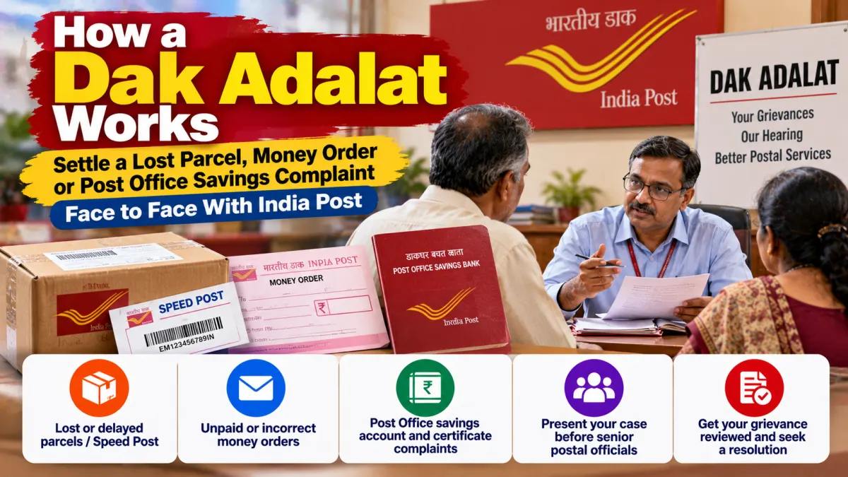 How a Dak Adalat Works: Settle a Lost Parcel, Money Order or Post Office Savings Complaint Face to Face With India Post