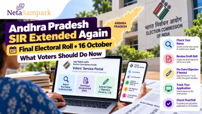 Andhra Pradesh SIR Extended Again: Final Electoral Roll on 16 October — What Voters Should Do Now