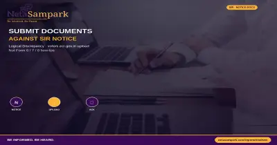 How to Submit Documents Online Against a SIR Logical Discrepancy Notice