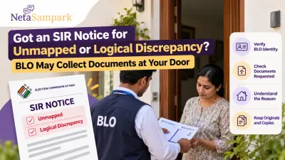 Got an SIR Notice for Unmapped or Logical Discrepancy? BLO May Collect Documents at Your Door