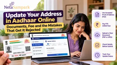 Update Your Address in Aadhaar Online: Documents, Fee and the Mistakes That Get It Rejected
