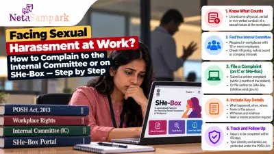 Facing Sexual Harassment at Work? How to Complain to the Internal Committee or on SHe-Box — Step by Step