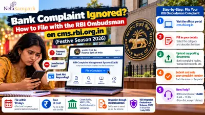 Bank Complaint Ignored? How to File with the RBI Ombudsman on cms.rbi.org.in (Festive Season 2026)