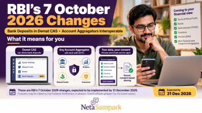 RBI’s 7 October 2026 Changes: Your Demat CAS Can Show Bank Deposits and Any Account Aggregator Will Work — What It Means for You