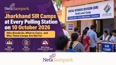 Jharkhand SIR Camps at Every Polling Station on 10 October 2026: Who Should Go, What to Carry, and Who These Camps Are Not For
