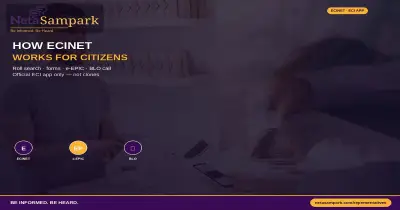 How the ECINET App Works for Citizens: Roll Search, Forms, e-EPIC and BLO Call