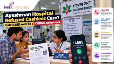 Ayushman Hospital Refused Cashless Care? Call 14555 and File a CGRMS Grievance