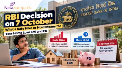 RBI Decision on 7 October: What a Rate Hike or Hold Means for Your Home Loan EMI and FD