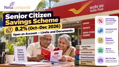 Senior Citizen Savings Scheme at 8.2% (Oct–Dec 2026): Open an Account — Limits and Documents