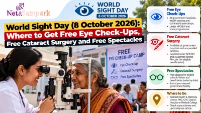 World Sight Day (8 October 2026): Where to Get Free Eye Check-Ups, Free Cataract Surgery and Free Spectacles