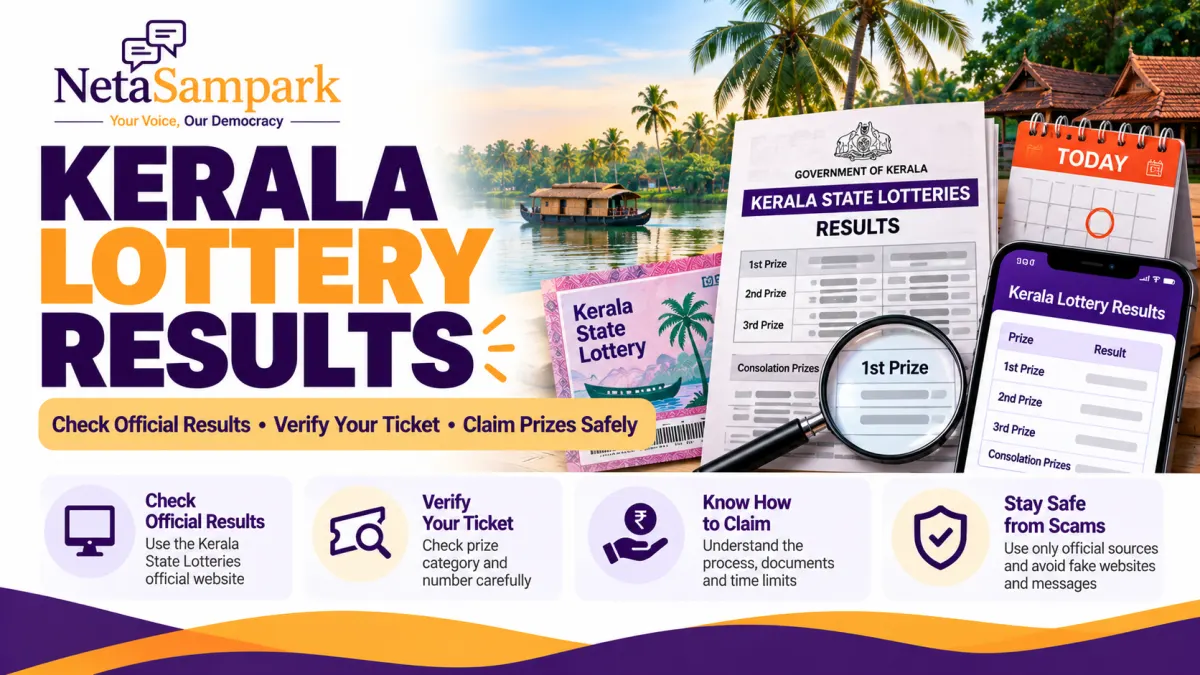 Kerala Lottery Results Today: Check Official Winning Numbers, Prize Details and How to Claim
