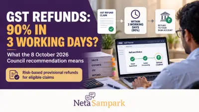 How GST Automated Refunds Will Work After the 8 October 2026 Council Decision: 90% in Three Days?