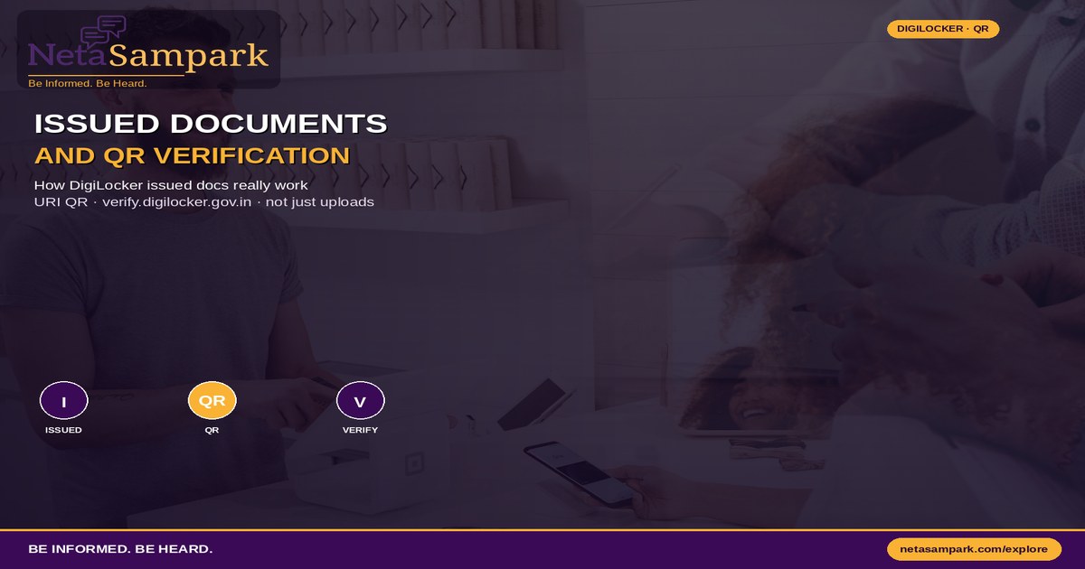 How DigiLocker Issued Documents and QR Verification Work