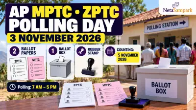AP MPTC and ZPTC Polling Day on 3 November 2026: How You Vote With Two Ballot Papers, One Box and a Rubber Stamp — and When Counting Happens